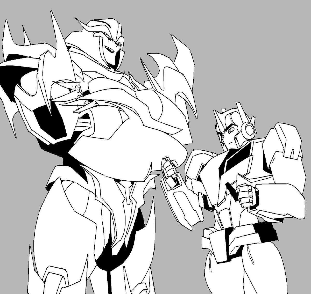 heistruck's tweet photo. wip for megop fanbook https://t.co/XFys8jfIDc