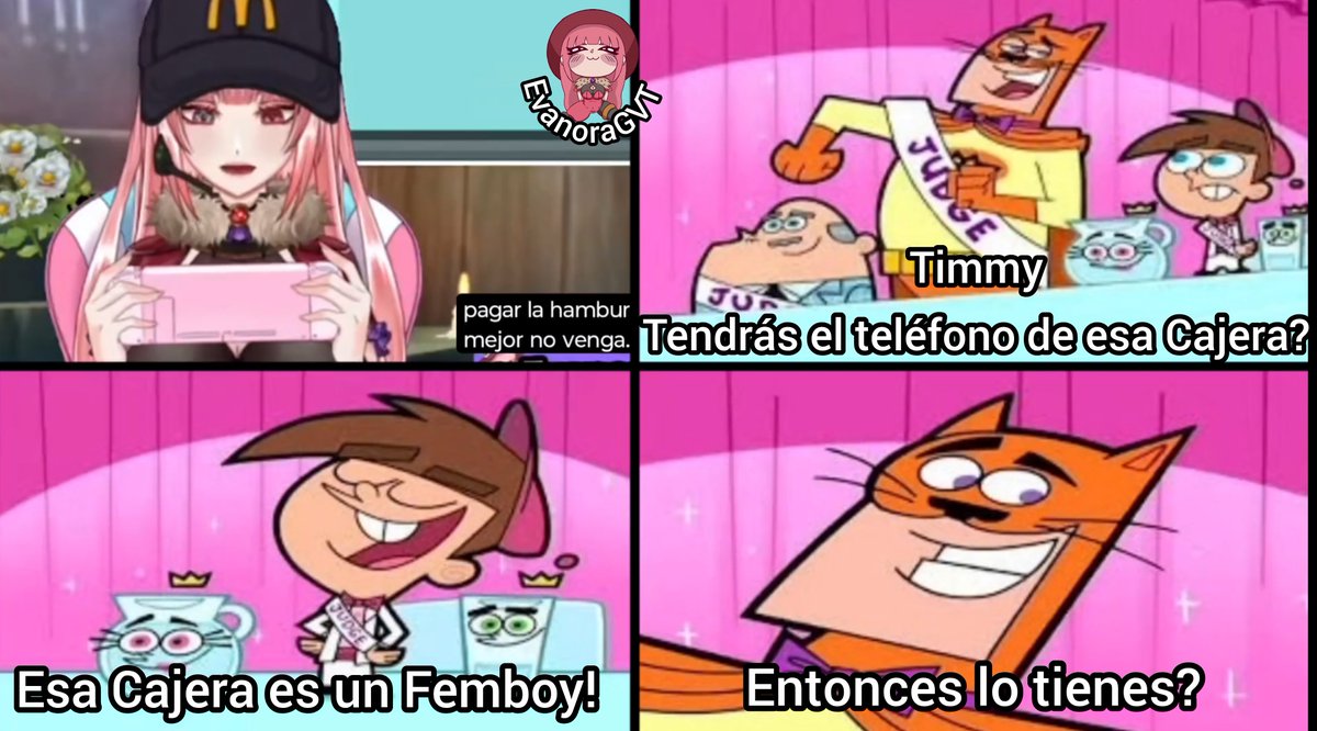 EvanoraGVT's tweet photo. WebOS diash Corazones 💖
Que van a llevar, les pongo una hamburguesa 🍔 Triple?

#vtuber https://t.co/AJgdohSZwH
