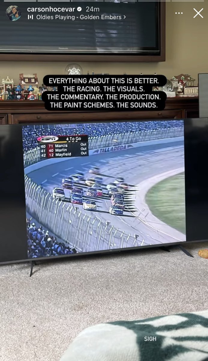 ChampagneRacin's tweet photo. Carson Hocevar NASCAR rant on his Instagram story. I agree with him, he simply wants the best for the sport https://t.co/asjVoxTbDi