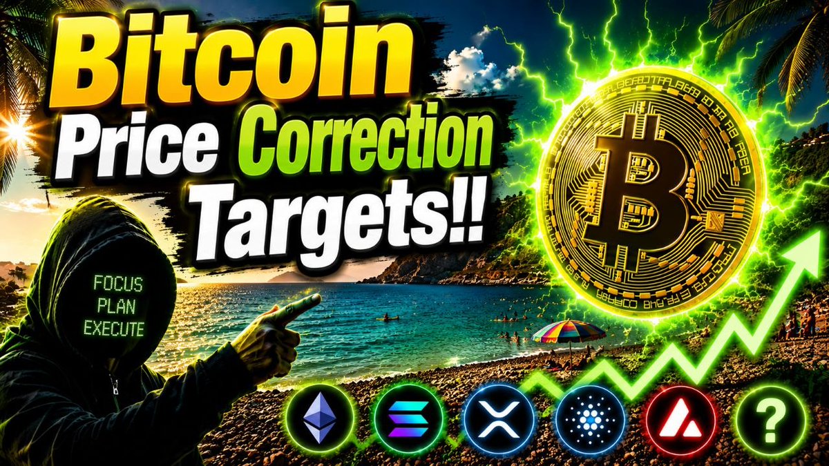 100xYOLO's tweet photo. Bitcoin Price Correction Targets and Support Levels https://t.co/xCO2HawlFm via @YouTube 

#bitcoin #bitbase #bybit #btcc #dtcc #altcoins https://t.co/LktRiYHPMY