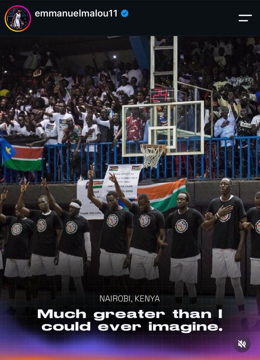 awetthon's tweet photo. Senior men’s player Emmanuel Malou retires from basketball 

Malou was key player in the first squad that sparked this incredible @ssbfed journey. 

Thank you 11 🙏🏿 🇸🇸❤️ https://t.co/rJDDYs5a6d