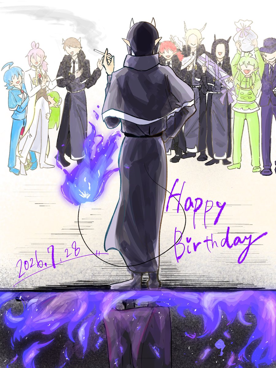 yakudoshichan25's tweet photo. 遅れちゃった〜😭😭
ハウェーヤーエイト先生！！！！✨✨✨
#イフリート・ジン・エイト生誕祭2026 
#イフリート・ジン・エイト誕生祭2026 https://t.co/vbExGRVWL7