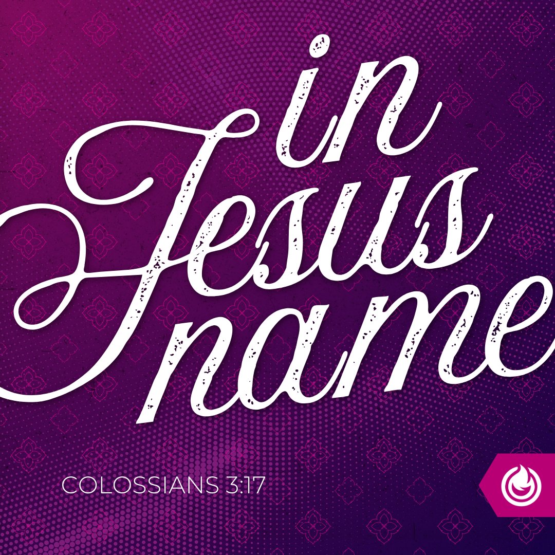 PhoenixUPCI's tweet photo. In Jesus name - COLOSSIANS 3:17
#injesusname #apostolic #jesusname https://t.co/Z0gQE54wfd