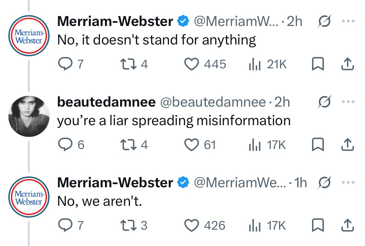huntindolphins's tweet photo. How you gonna beef with the dictionary bro😭 https://t.co/IVUq8l2HQB