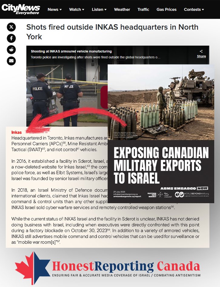 HonestReporting Canada tweet media