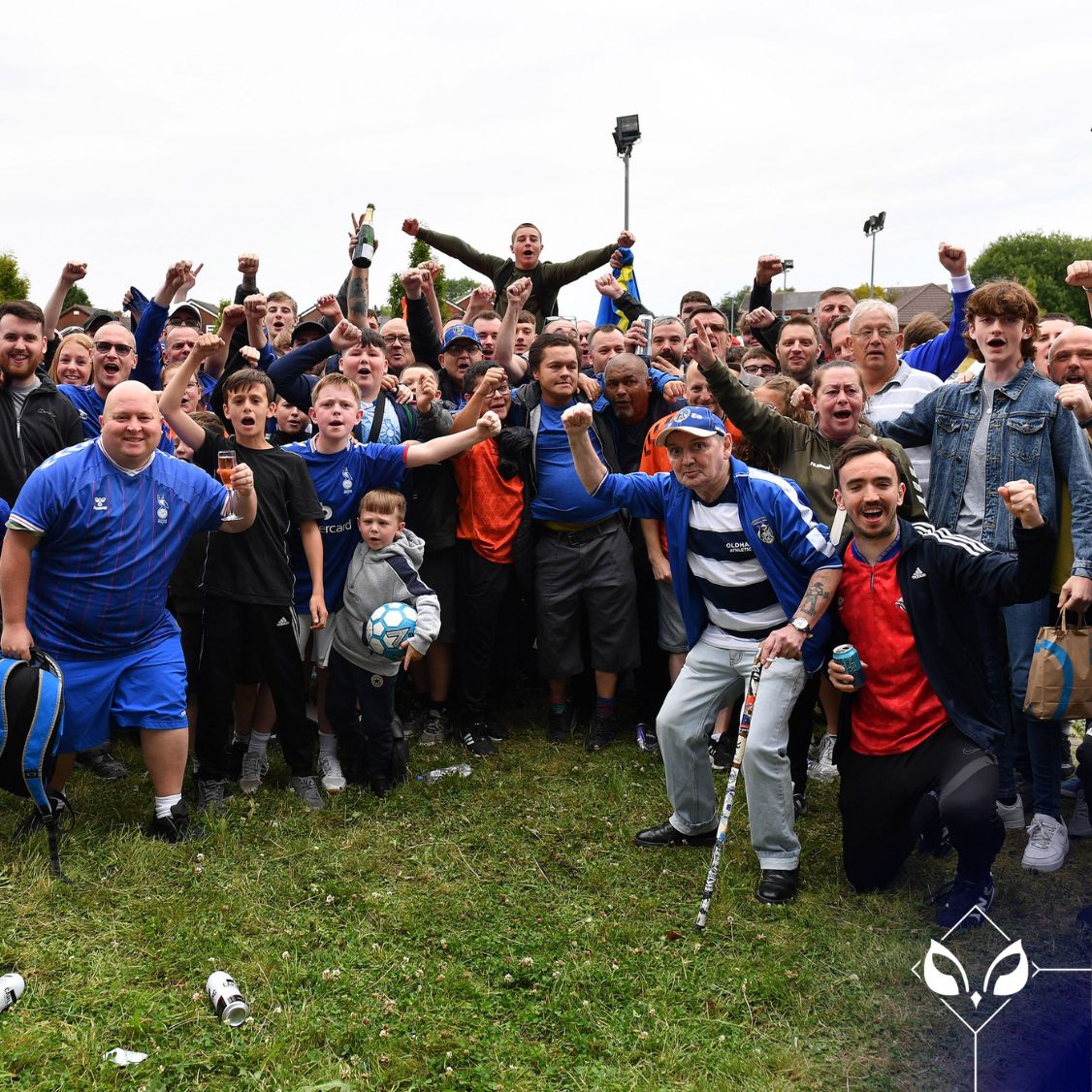 OfficialOAFC's tweet photo. 💙 A day to remember. Four years ago today. #oafc https://t.co/cM3tt1mAzv