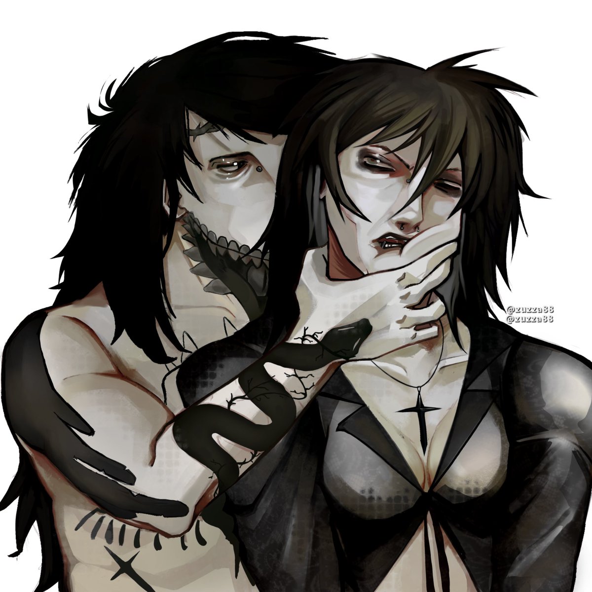 psych0d3l's tweet photo. Cr:@zuzza88 

#w1wd #wh4t1w0uldntd0 #w1wdeli #belialknoxdixon #selfshipping #yumeship #oc https://t.co/j9kGOy29Cn