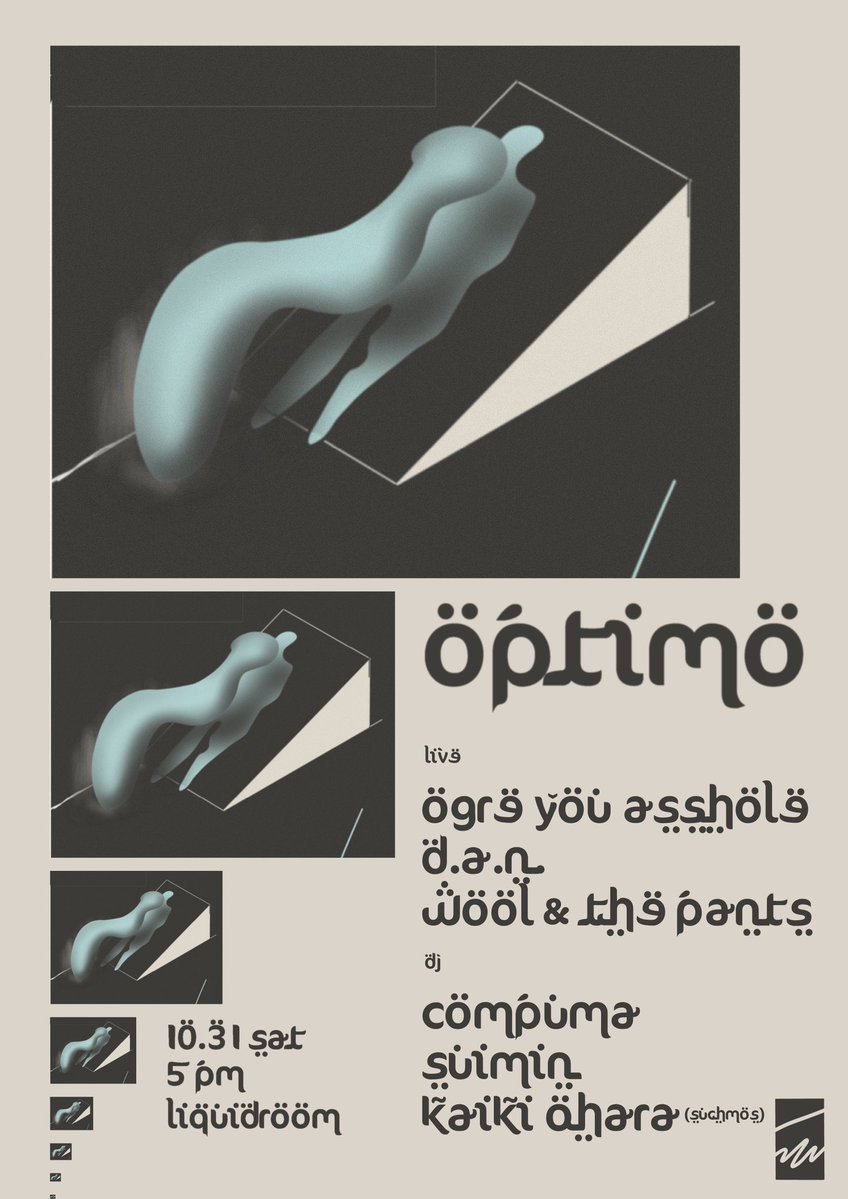 D_A_N_tokyo's tweet photo. NEW LIVE💫

4年ぶりに"Optimo"開催決定！
OGRE YOU ASSHOLEとD.A.N.に加え、Wool &amp; The Pants、DJにCOMPUMA、suimin、Kaiki Ohara(Suchmos)も参加。
チケット先行がe+でスタート👀

▼2026年10月31日（土）
▼東京｜LIQUIDROOM
https://t.co/H9yuC1YRuI
🎫受付期間：8/7(金) 23:59〆 https://t.co/BcrefXv7x9