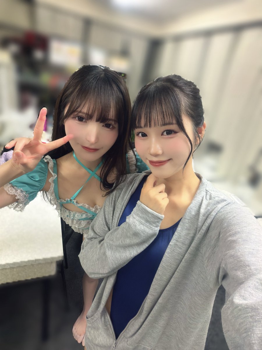 himeno_matsu's tweet photo. みいなちゃん♡（@miinyaaa23 ）

ほぼすれ違いぐらいだったけど会えた、！わーい🫶🏻
会う度おもろすぎてらぶ💖😻
お互い頑張ろうね〜（人生） https://t.co/rejnSB6OIb