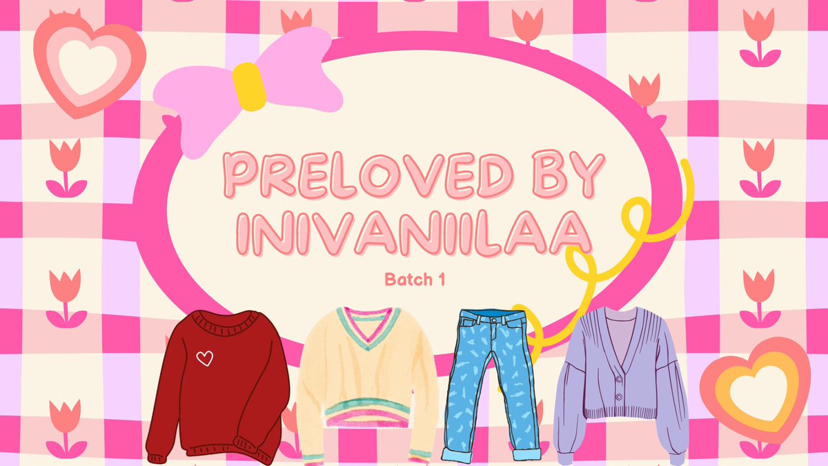 itsvaniilaa's tweet photo. PRELOVED BAJU DAN CELANA MURAH MERIAH MURCE LUCU BY INIVANIILAA (CO🍊) LINK ETALASE SUDAH TERSEDIA👇🏻‼️NEGOTIABLE🫶🏻
🟩HARGA SUDAH INCLUDE ADMIN+PACKING 
🟩FIRST PAY GET FIRST💸
link co🍊: https://t.co/Jw5t9W2S65
A THREAD https://t.co/MeunYXVem6