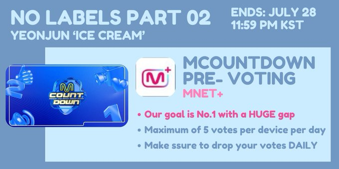 yeondreamfm's tweet photo. [#YEONJUN's VOTING UPDATE] 260728

📍[MNET+] MCOUNTDOWN PRE-VOTING

🚨[3-HOURS LEFT]🚨
📈 Current ranking :
1️⃣ YEONJUN  —  66.1%
2️⃣ JEN***   —   14.7%
 
— Gap with No.2 —  51.4% ↑ 🚨🚨🚨

Vote here:
🔗:  https://t.co/4sH5kWrlje

‼️We’re currently #3 on predicted winner rankings! To secure the win, we need to build a massive gap in pre-voting to bring down their advantage. We have 3 hours left! Make sure to drop your votes! 

👉 Help by donating: https://t.co/J79HctcEgk
⚠️ Make sure to check out YEONJUN's active voting and drop your votes here; 4 voting polls will end today! 👉 https://t.co/HF4IVFSirg

#VoteForYeonjun
#연준 #ヨンジュン 🍜