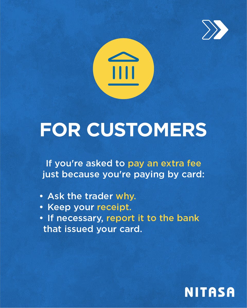 Nitasa_ZA's tweet photo. Card or cash? The price should stay the same.
Fair and transparent pricing helps build trust between traders and customers, creating stronger businesses and communities. Stay informed. Stay connected. Stay empowered. #NITASA #FairTrading #InformalEconomy #SupportLocal https://t.co/WMpNPZl2Tg