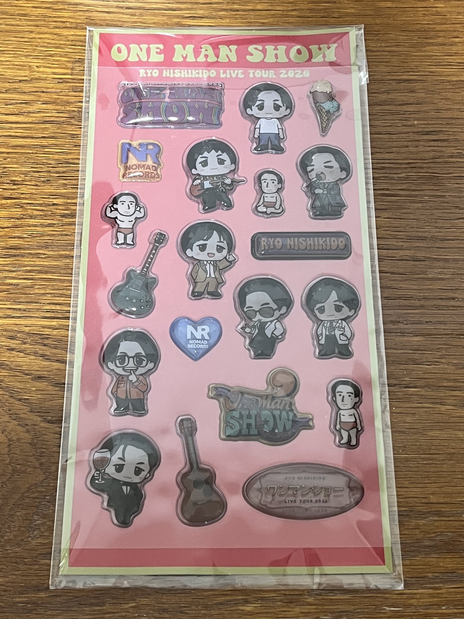 錦戸亮 ONEMANSHOW クジ アクキー シャカシャカ enmisa a X: 