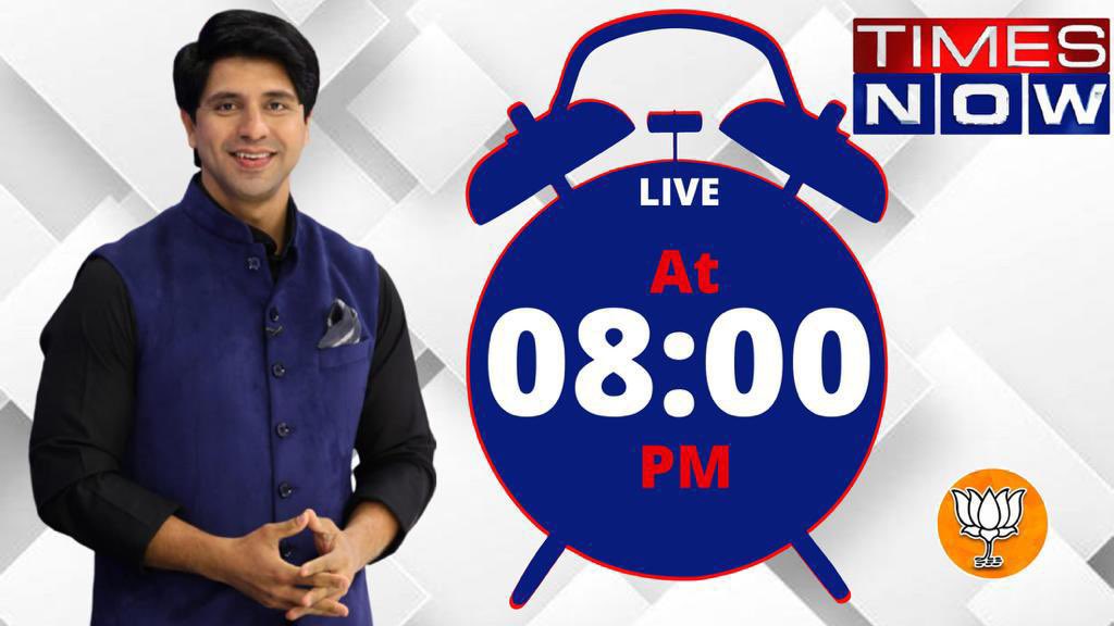 Shehzad_Ind's tweet photo. Today 

6pm @ndtvindia 
8pm @TimesNow 
9pm @CNNnews18 https://t.co/OGRgFBliPQ