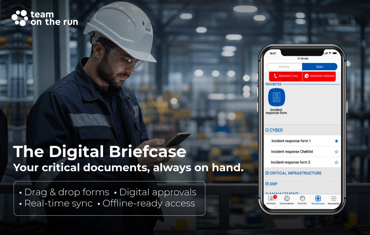 STREAMWIDE's tweet photo. 𝗧𝗵𝗲 𝗗𝗶𝗴𝗶𝘁𝗮𝗹 𝗕𝗿𝗶𝗲𝗳𝗰𝗮𝘀𝗲, part of TOTR, centralizes critical documents in a single environment, keeping information accessible, synchronized, and available from any device, even during network disruptions.

Get in Touch with Our Experts : https://t.co/IQCJSPIgeP https://t.co/Zcso6wq2n9