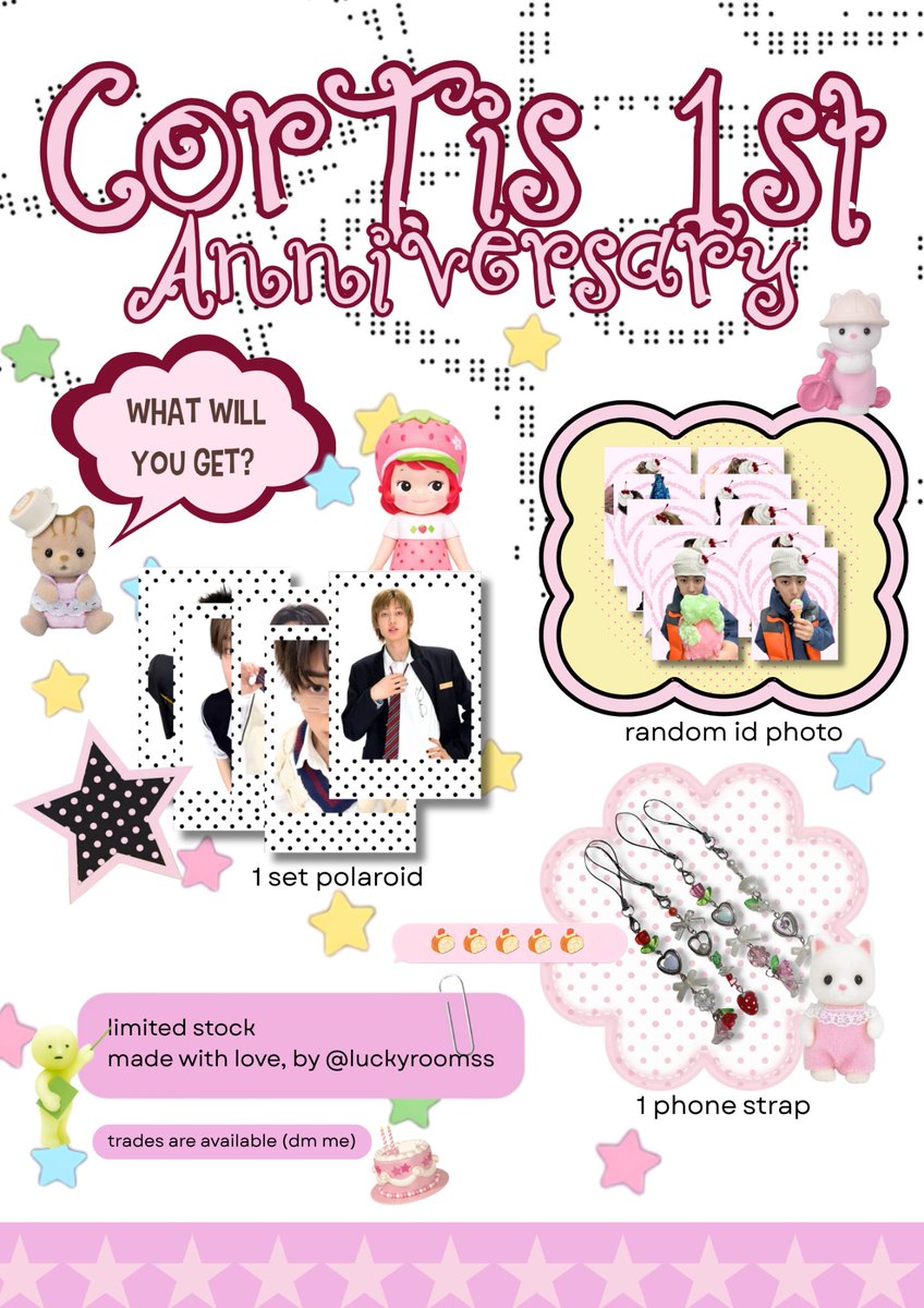 luckyroomss's tweet photo. Cortis 1st Anniversary freebies ——★
by @luckyroomss ♡

🗓️ 18.08.2026 || ⏰ 18 : 08 WIB
🛒 claim via oren (no refund)
📝 leave a trace ya nanti aku tag waktu linknya di share :3 https://t.co/IK1ULa9pse