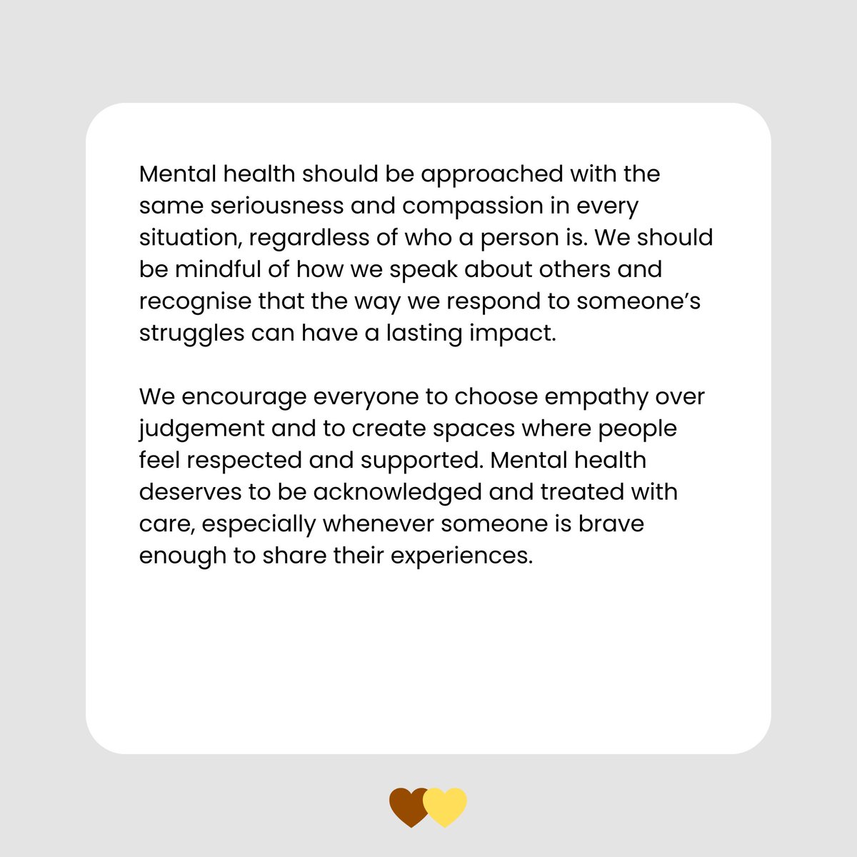 singchiprotect's tweet photo. Please take a moment to read our statement regarding mental health and the importance of showing compassion in the way we speak about others.

Words have an impact and personal struggles should never be dismissed or turned into a source of harassment.

#singchiprotect https://t.co/5HhP5K2ppD