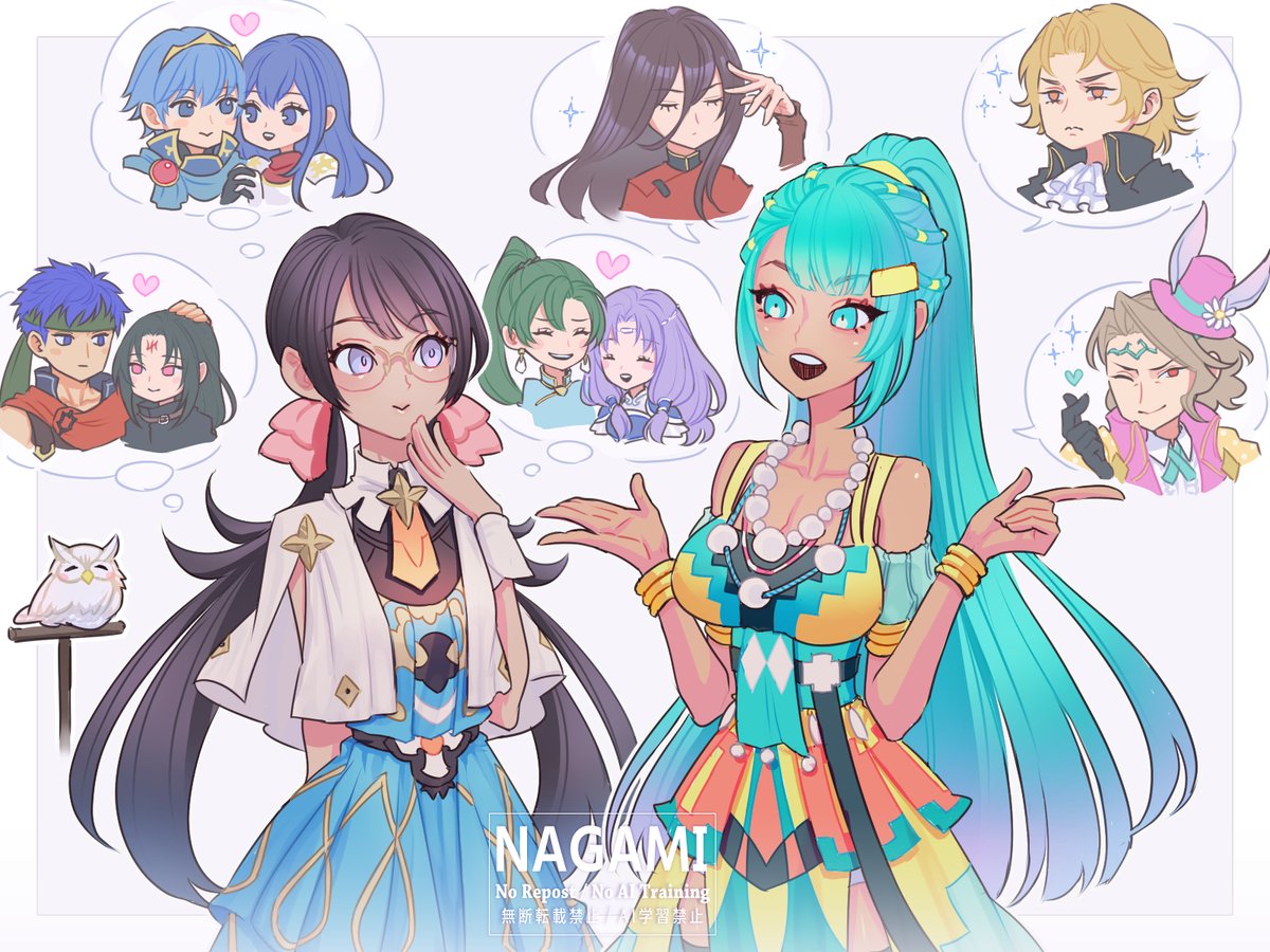 nagami72's tweet photo. ティアラとエスメの一生噛み合わない恋バナはやく聞きたい
#fireemblem https://t.co/HSatqdp3Co