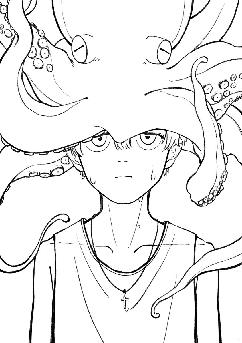 Bacon_ibmy's tweet photo. 一応絵は描いていて https://t.co/i26Ma82fIV