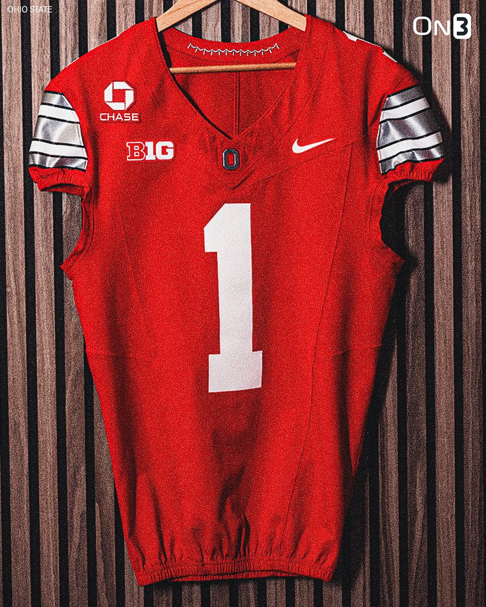 On3's tweet photo. NEW: Ohio State athletics has signed a jersey patch sponsorship deal with JPMorgan Chase, @PeteNakos reports🌰

https://t.co/O74SgBww2i https://t.co/ussMJlDIVV