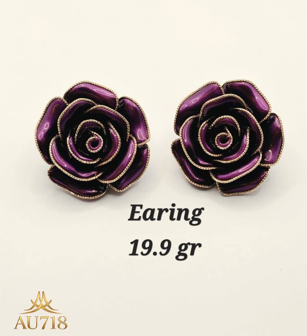 au718goldstore's tweet photo. Not just earrings—wearable art. 🌹💚💜
Make a bold statement with our luxurious rose collection, where elegance meets perfection.
✨ DM to order.
#AU718 #LuxuryJewelry #ElegantWomen #GoldCollection #PremiumStyle #JewelryLover https://t.co/4TDSQ3NaR6