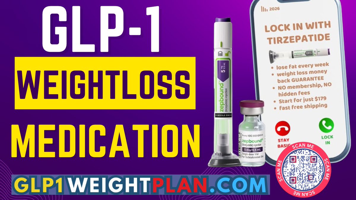GLP1WEIGHTPLAN's tweet photo. 🌐 https://t.co/lqtXJrdlFg
✨ Finally A Plan Built For You
🧪 Clinician Review If You Qualify
📋 Affordable Options May Be Available
🧠 Results Vary — Follow Clinician Guidance
👇 Tap Link In Bio To Take The Free 3-Min Quiz
#portioncontrol #stressmanagement #glp1support #weightlosstransformation #onlinehealth #fitnessmotivation #habitchange #balancedmeals #gymlife #glp1journey #zepbound #lifting #newyear #bodygoals #foryou #fitspo #highprotein #wellnessjourney #health #metabolichealth #foryoupage #fitnessgoals #steps #ozempic #wellnesstips #weightloss