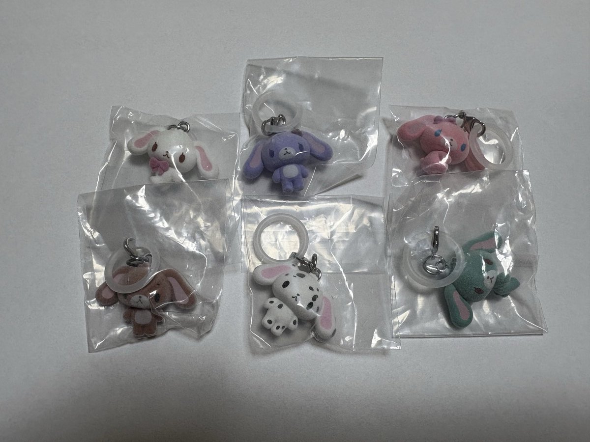 hyhjorange's tweet photo. 【交換】
シュガーバニーズ　シュガバニ　めじるし
ふわふわめじるしアクセサリー

譲:ももうさ  しろうさ　くろうさ　
　ミントうさ　ブルーベリーうさ　
　ぶちうさ

求:定価+送料

PayPay/郵送での交換希望です。
纏めての方を優先。
お返事にお時間いただきます。 https://t.co/Hp7j7pr7s9