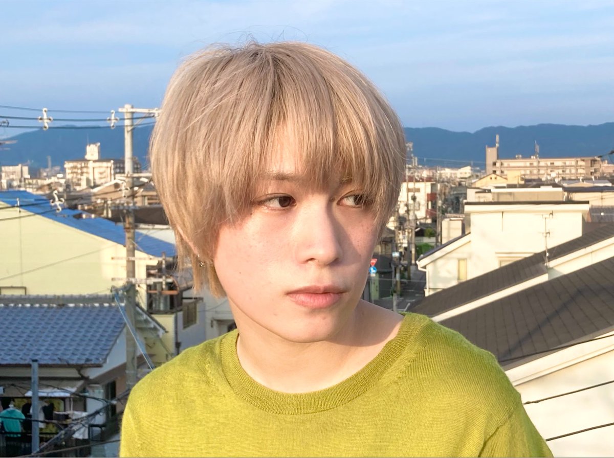 udon_hapi's tweet photo. 一夏の金髪さようなら https://t.co/v8XA2AYEVP
