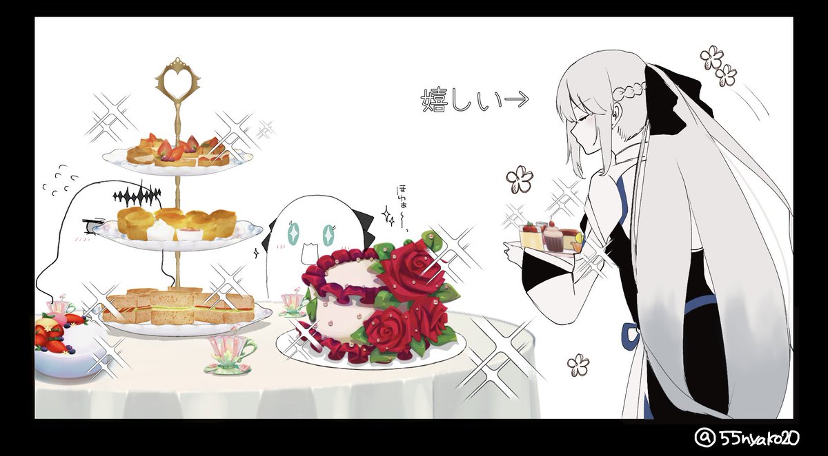 55nyako20's tweet photo. ちびトリ子とグレイちゃん+モルガン

まとめ https://t.co/knPTTeryMG