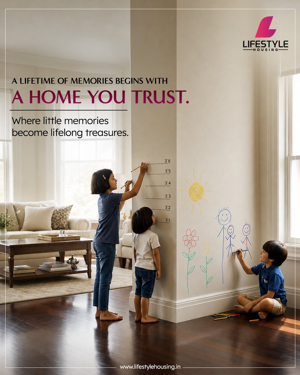 LSH_Online's tweet photo. Every mark on the wall tells a story. Every laugh echoes a memory. Every corner becomes part of your family's journey.
Where today's little moments become tomorrow's greatest treasures.

#lifestylehomes #lifestylehousing #chennairealestate #luxuryliving https://t.co/6HZgjsdQkw https://t.co/ZNQbB8XgEx
