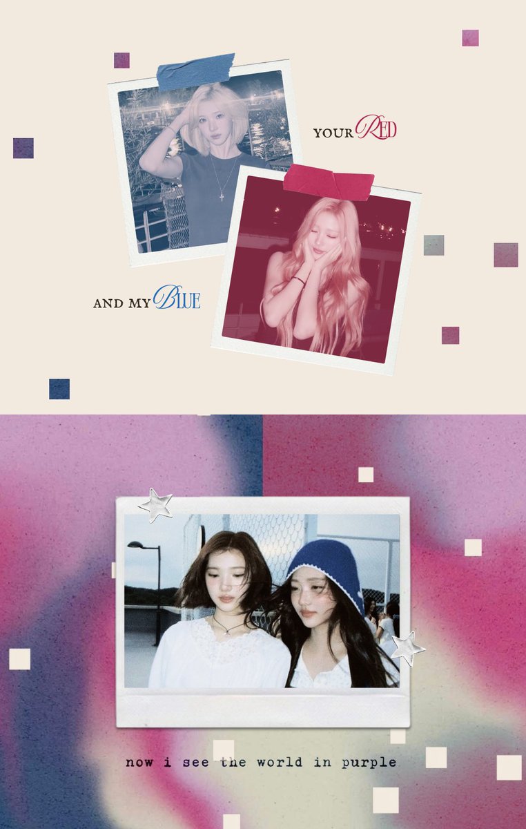 hs2rtschu's tweet photo. ⋆⭒˚.⋆ #STARZ  
and i melt with you, 
your red and my blue 
now i see the world in 
purple 
— olivia rodrigo
#jiwoo #stella #H2H https://t.co/QKEIlIG2tH