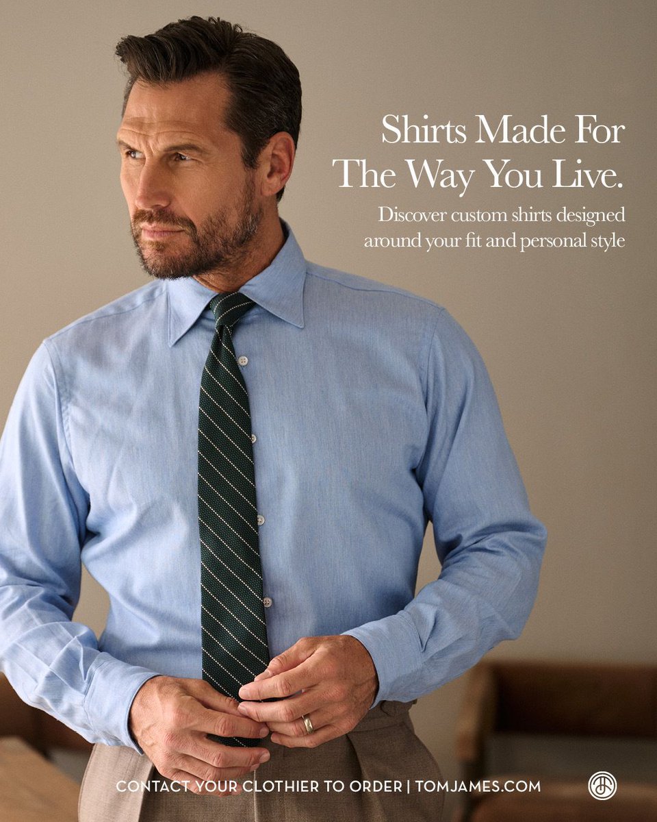 MikeJoycerva's tweet photo. A great wardrobe starts with great shirts.

Now through August, buy 5 custom shirts and receive your 6th shirt FREE. Timeless style, exceptional fit, and a limited-time offer you don't want to miss.

M.Joyce@Tomjames.com
804-347-4018

#tomjames #customclothing #buy5get1free #rva https://t.co/5G4nhkjse7