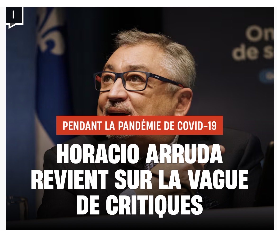 Pat77432407's tweet photo. HORACIO ARRUDA : LE VEDETTARIAT SUR LES RUINES DU QUÉBEC ! 

Par Pat Laliberté

Il est de retour.

Quatre ans plus tard, le grand chef d’orchestre du confinement québécois refait surface, tout sourire, prêt à prendre son nouveau poste en région. 

Et comme si ce n’était pas assez, il se paie une tournée médiatique pour nous expliquer, la main sur le cœur, que la vague de critiques et la colère des gens, il « s’y attendait ». 

Somme toute, selon lui, le Québec a « très bien performé ».

Laissez-moi rire. Ou plutôt, laissez-moi être en sacrament.

Dire qu’on « s’attendait » à ce que la population en ait ras-le-bol, c’est d’un cynisme désarmant. 

Mais le plus indécent dans cette sortie, c’est qu’au milieu de ce bilan, il trouve le moyen de glisser, presque avec fierté, que les gens l’arrêtent encore dans la rue pour faire des selfies avec lui et le remercier. 

« Ils veulent avoir des photos avec moi, [ils] me remercient pour particulièrement (...) la période initiale comme telle ». - Arruda.

On touche ici au sommet du vedettariat cheap et du pur narcissisme. 

Pendant que des familles portent encore le deuil de leurs aînés et que des pans entiers de notre société pansent leurs plaies, l’ancien directeur national de la santé publique se réjouit d’être traité comme feu Michel Louvain.

Parce qu’il faudrait peut-être lui rafraîchir la mémoire, à M. Arruda. 

Ce qu’il appelle modestement des « effets pervers » dont il prévoyait la grogne, ce sont de véritables cicatrices gravées au fer rouge dans le tissu social québécois.

⚫️ Le drame absolu des CHSLD : des aînés abandonnés, sans eau et dans leurs excréments, décédés dans des conditions indignes. Un drame humain d’une ampleur inédite pour lequel la population attend toujours une véritable enquête publique indépendante et exhaustive, qu’on s’obstine à refuser.

⚫️ L’isolement cruel des mourants : des familles empêchées de tenir la main de leurs proches dans leurs derniers instants. Un traumatisme irréparable dicté par des règles aveugles et stupides.

⚫️ Les deux couvre-feux, une première sur le continent : le Québec s’est distingué en imposant non pas un, mais deux couvre-feux nocturnes généralisés. 

Seul et unique territoire en Amérique du Nord à franchir cette ligne, copiant les pires dérives d’Europe pendant que tout le reste du continent gardait son calme. 

Libertés fondamentales suspendues à coups de décrets, de menaces et d’amendes salées en plus d’avoir même envisagé d’enlever la RAMQ.

⚫️ La jeunesse sacrifiée : écoles fermées, sports interdits, jeunes isolés dont la santé mentale a été détruite à coups de décrets quotidiens.

⚫️ La fracture sociale : commerces locaux poussés à la faillite et polarisation agressive de la population, divisée entre les « bons » et les « mauvais » citoyens.
Mais aujourd’hui, la machine est en marche, Arruda se fait prendre en photo.

On assiste sous nos yeux à une stratégie gouvernementale et médiatique rodée d’une hypocrisie crasse : la réhabilitation du personnage. 

On nous le représente sous un jour bienveillant, l’air d’un bon père de famille qui a fait « ce qu’il pouvait » et qui avait tout prévu, même la grogne. 

On essaie de passer son bilan à l’eau de Javel, comme si on nettoyait un t-shirt blanc taché de sauce tomate.

Mais la sauce tomate, ça ne part pas facilement.

Ça laisse une marque indélébile.

Qu’il le veuille ou non, Horacio Arruda n’est pas une victime des événements, et encore moins un héros.

Il a été l’artisan d’une période sombre dont les séquelles se font encore sentir aujourd’hui. 

On ne peut pas simplement dire « je suis passé à autre chose complètement » et balayer du revers de la main le chaos laissé derrière soi.

Sauf au Québec, le terroir des sans mémoires.

Plusieurs Québécois, eux, n’ont pas le luxe d’oublier, sauf les innocents qui veulent une photo avec lui.

https://t.co/VdLhZuP8Re