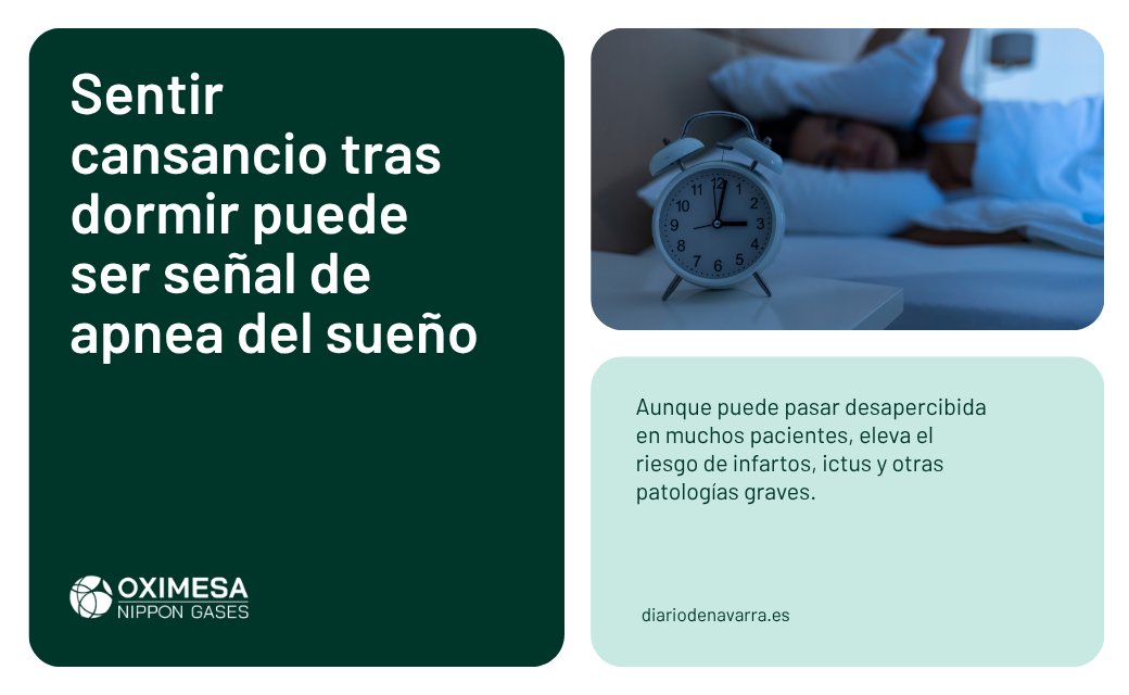 OximesaNG_TRD's tweet photo. #ApneaDelSueño | 😴 “Si duermes 8 horas y te levantas cansado, algo falla”, advierte María Alfonso, especialista en la Unidad del Sueño de HUN (@salud_na).

vía @DiariodeNavarra 

https://t.co/hMRRPdhA0O https://t.co/Vznuk7qaoG