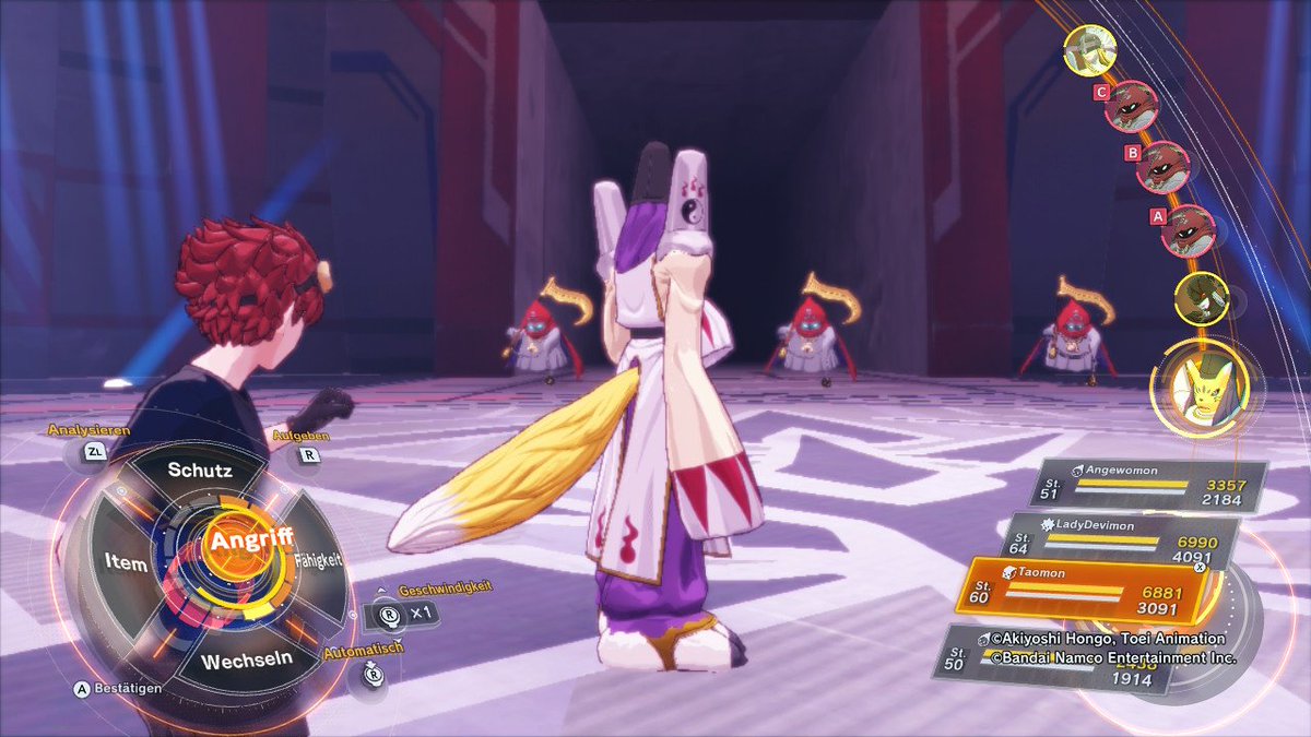 KratosVanDark's tweet photo. Ready fir round two!!! 
In der Linken Ecke mein Team bestehend aus: Taomon, LadyDevinmon und Angewomon!!!
In der rechten Ecke Das Phantomon Trio
Let's Fight 
#Digimon #digimonstorytimestrangers https://t.co/te4qTGAHym