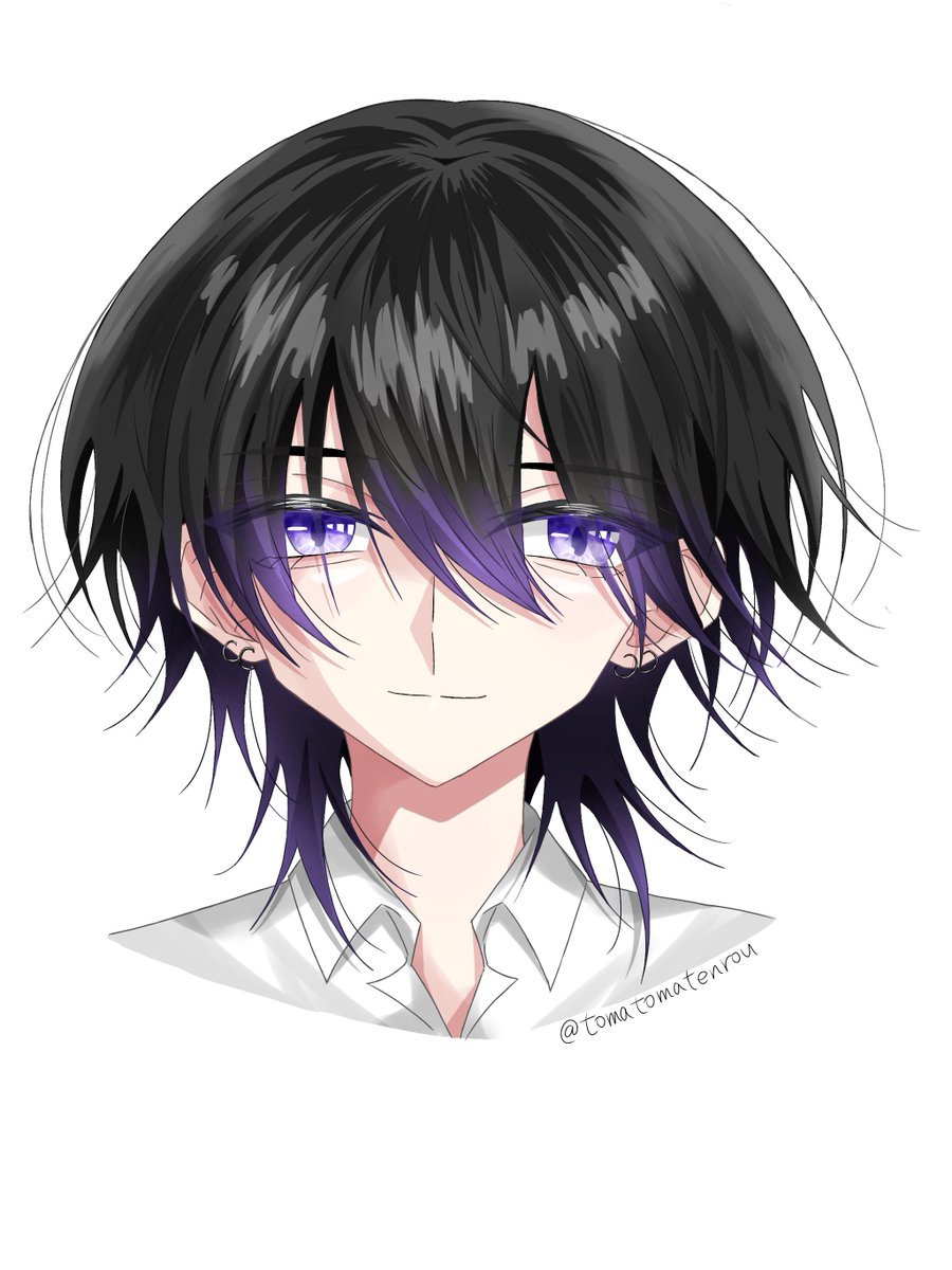 tomatomatenrou's tweet photo. #夏の創作クラスタフォロー祭り
黒髪ウルフカットが大好きすぎる人ですよろしくお願いします！！ https://t.co/i49wgnxWvU