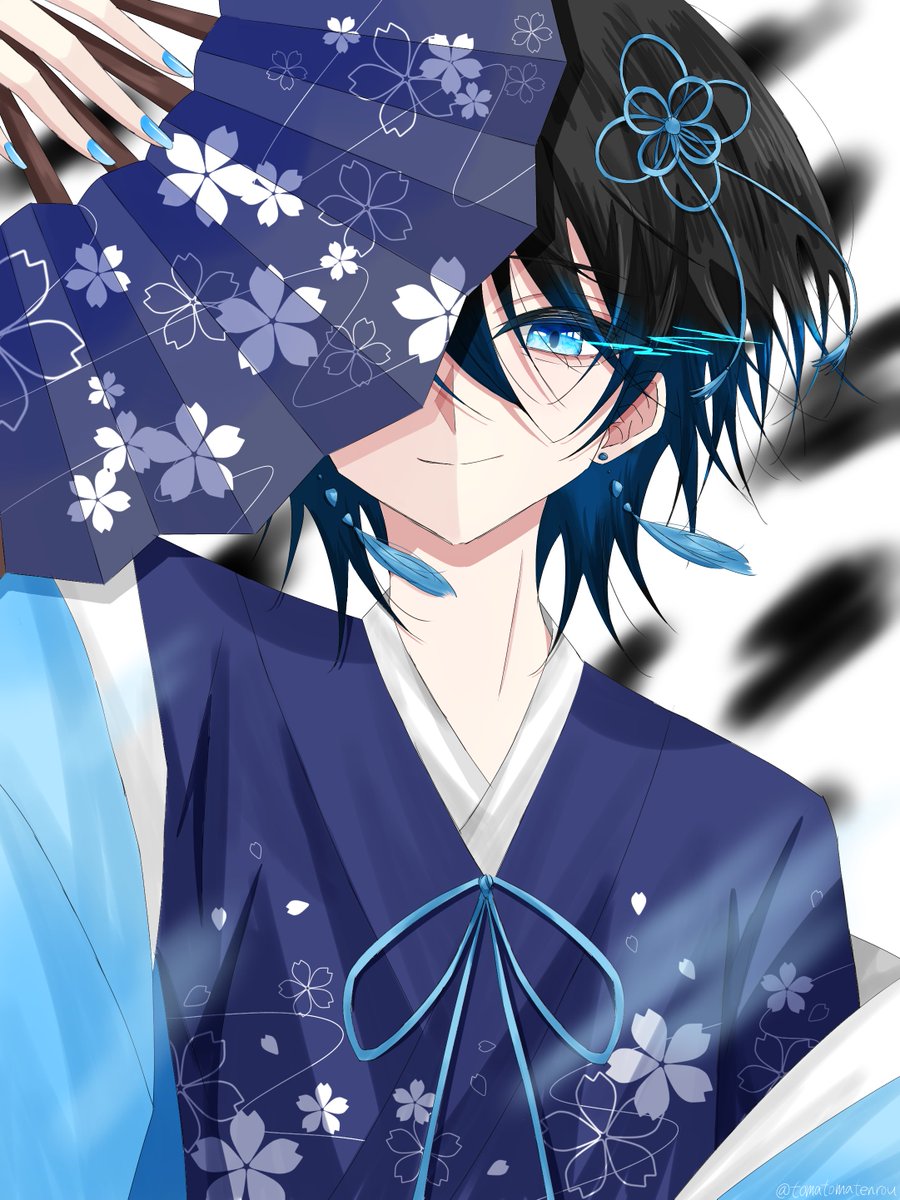 tomatomatenrou's tweet photo. #夏の創作クラスタフォロー祭り
黒髪ウルフカットが大好きすぎる人ですよろしくお願いします！！ https://t.co/i49wgnxWvU