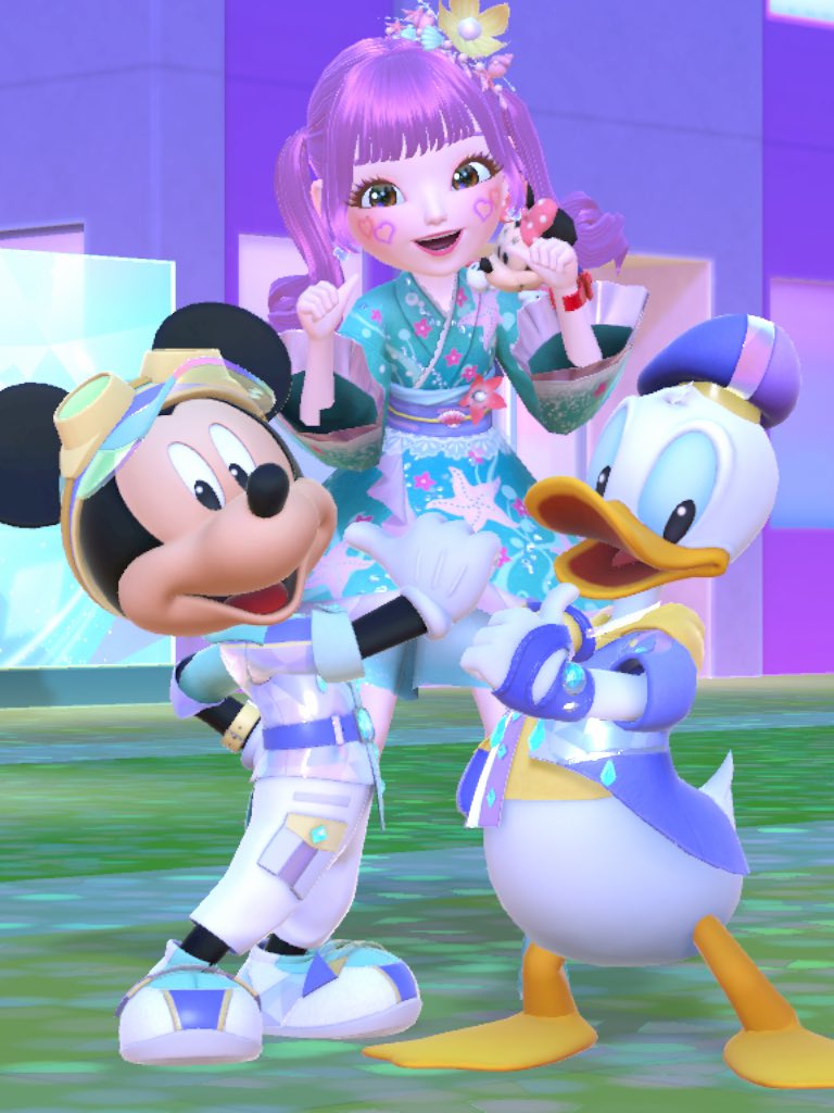 mami6417's tweet photo. 今日のベストショット！

もはやこの感じだと全員会えそうじゃん❤️🩵

応募ID：0784-0935

#ディズニーステップマイベストショット
#ディズニーステップ https://t.co/Z5lYQ7OQyO