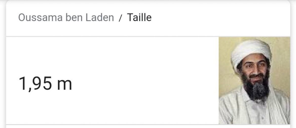 Heri_off's tweet photo. 1m95 wsh Ben Laden il jouait avec les mauvaise roquettes mdrr https://t.co/yGXC0p7oL6