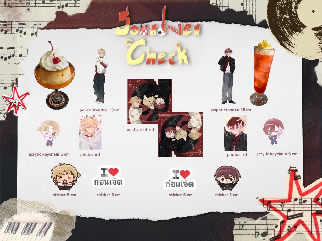 SoundvenCheck's tweet photo. Preview special menu &amp; giveaway set ૮ • ﻌ - ა 🍽️

˚. 𝙁𝙪𝙧𝙪𝙩𝙖𝙣 '𝙨 ᴄʀᴇᴀᴍ-ꜱᴏᴅᴀ ꜰʟᴏᴀᴛ 🎸🍨 ᵎᵎ

&amp; 𝙉𝙖𝙜𝙖𝙠𝙚𝙞 '𝙨 ᴄᴜꜱᴛᴀʀᴅ-ᴘᴜᴅᴅɪɴɢ 🍮🥄˚₊ ݁

𝟭𝟮𝟬 𝗯𝗮𝗵𝘁 / 𝗺𝗲𝗻𝘂

( ( ทานที่ร้าน ok , takeaway ok ! ) ) 

#soundvencheck https://t.co/nFumBuGIj3