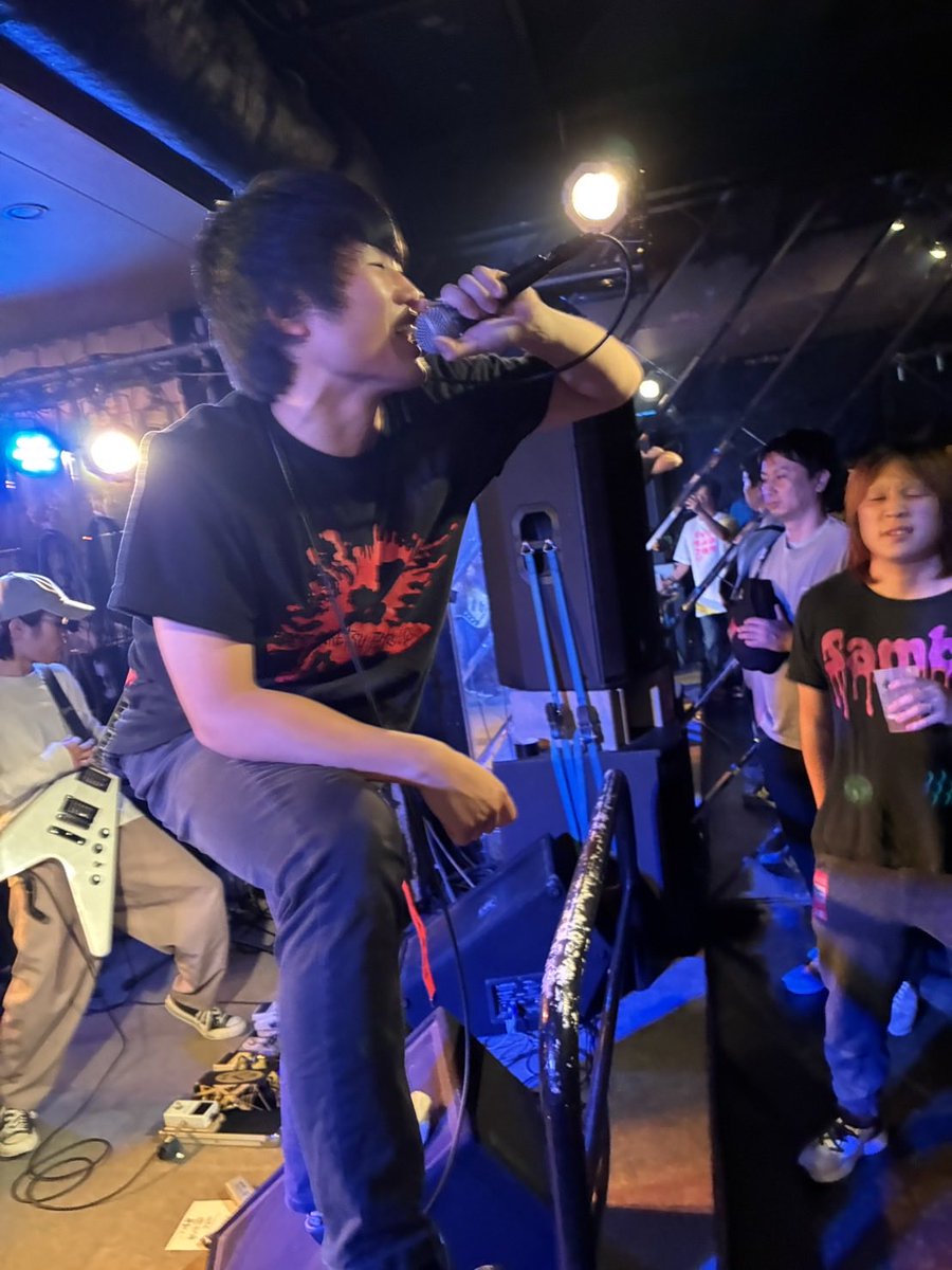 bodochilds's tweet photo. ライブ写真◎
2026.7.26（日）@onomichi_BxB 
ヒステリックジャムオノミチ

メンバー
Vo.あきのぶ
Gt.がっぴー
Ba.さかけん
Dr.みさき

ロックンロール🔥 https://t.co/OlLcDvTkka