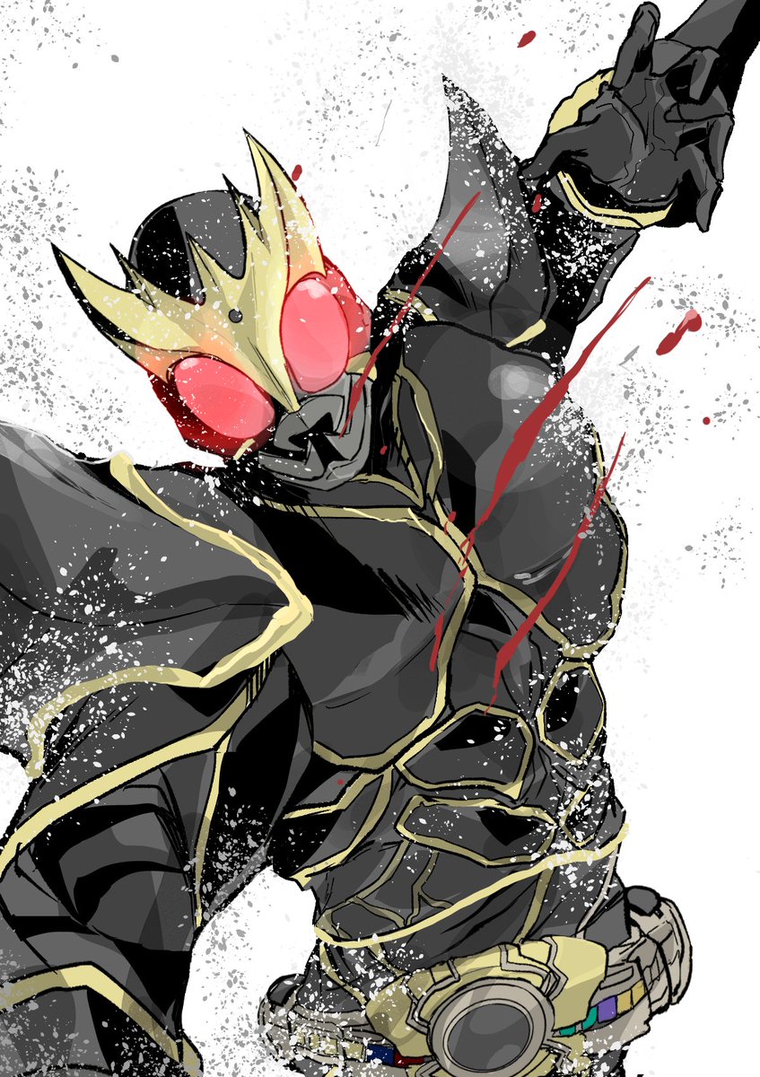 bosugann's tweet photo. #仮面ライダークウガ　最終決戦を意識して描きました https://t.co/FcfEfIHHct