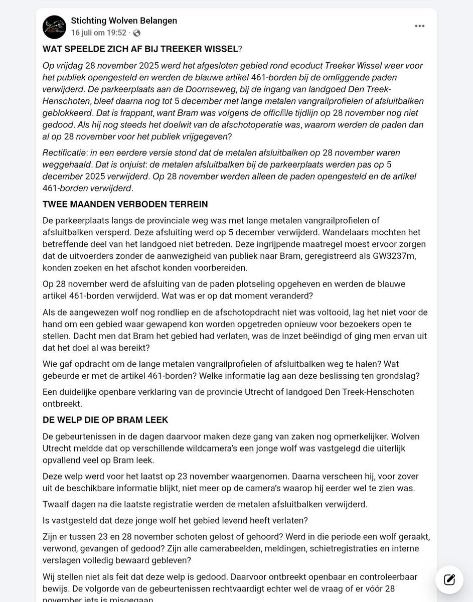 WolveninUtrecht's tweet photo. Let op:

Er is een pief uit Nijmegen met een ai-gedreven groep die bij herhaling werk, info &amp; media van Wolven in Utrecht (ea) jat voor info en donaties.

Wolven in Utecht heeft N I E T S met deze groep te maken.

Gebruik altijd ons eigen contactformulier

https://t.co/bhx6mJAOsf https://t.co/QVHPE0ALSS
