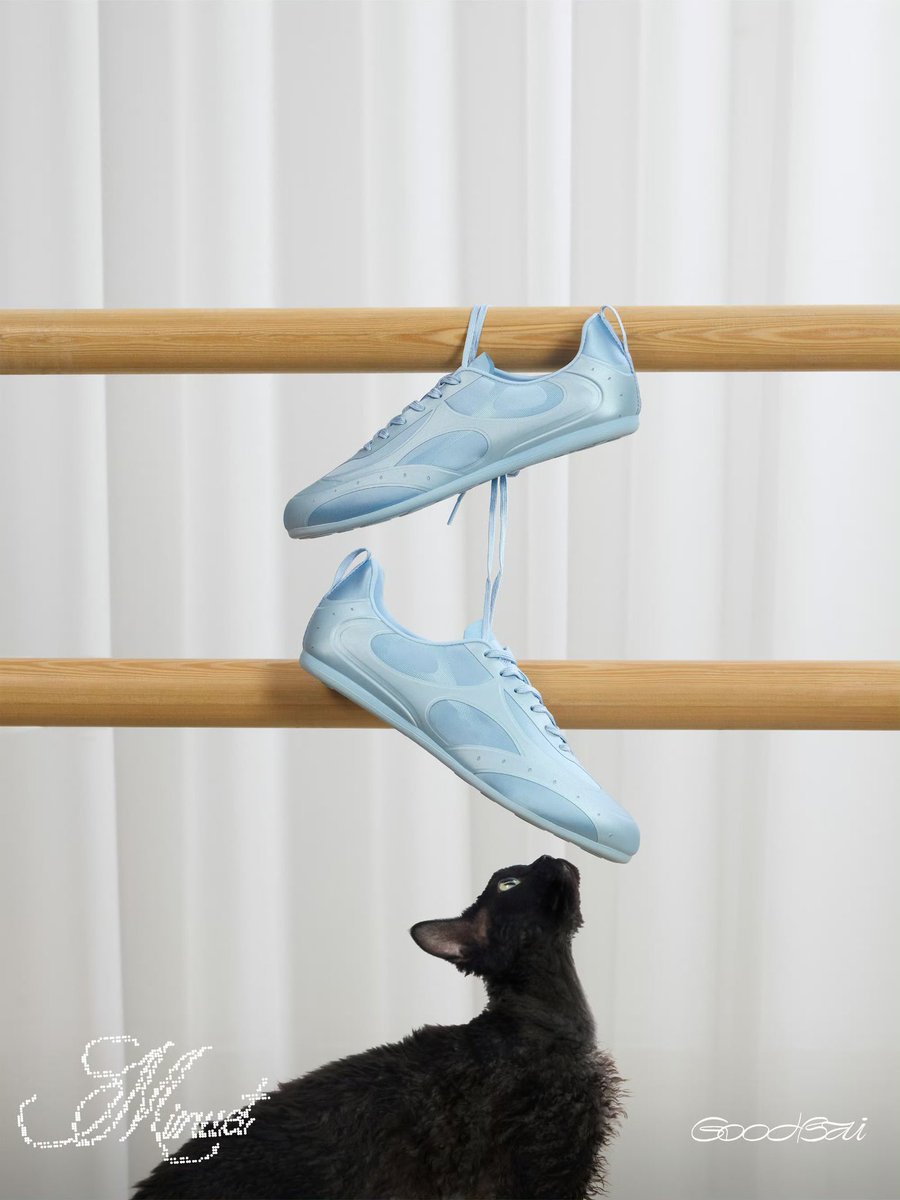 Ryujena's tweet photo. Honored to collaborate with GOODBAI for their Minuet collection. Let the cat shines on the dance floor. 🩰 https://t.co/pOHTCpz0lQ