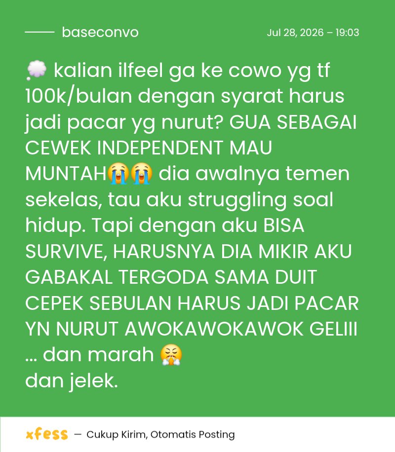 baseconvo's tweet photo. 💭 maaf buat kata² terakhir 👃🏻 https://t.co/K2AMJqBgtD