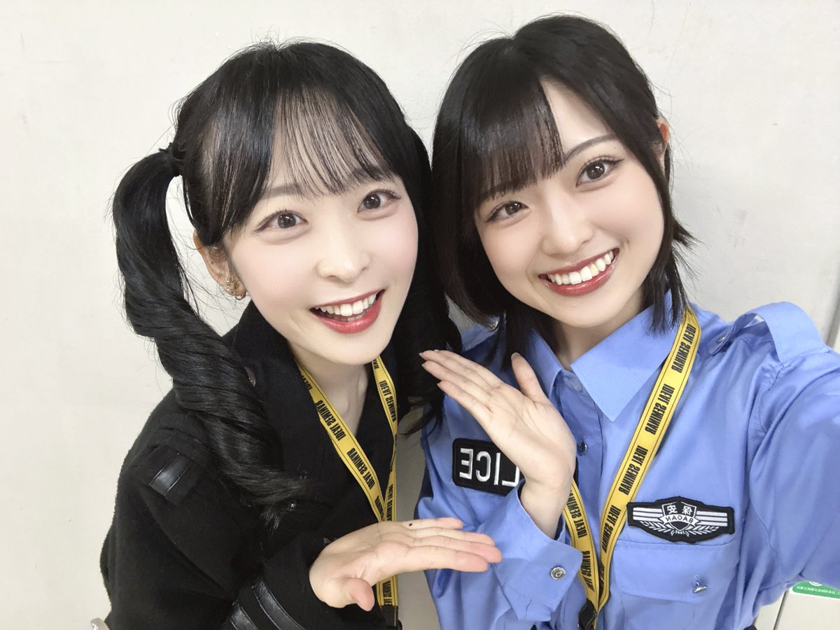 tiny_WildFlor's tweet photo. 塁田由花 役  #七瀬つむぎ ちゃん🚓

初日にようやく！突然！！！
めちゃくちゃ仲良くなれちゃいました！！！

お芝居に対する真摯な姿勢が本当に素敵で。
今回、1stでの暁役から感じていた眩い熱量を
組織の仲間という役どころで浴びることができて
すごく嬉しかったです☺️💖

#アイディールセミナー https://t.co/OtavmsxI0z