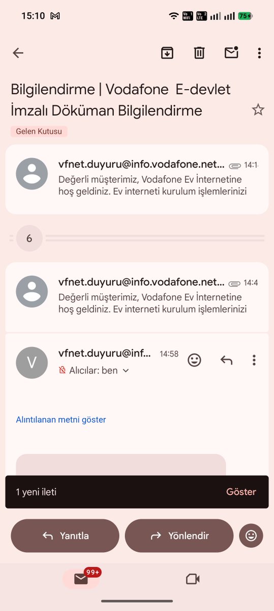 krbyctn's tweet photo. @VodafoneDestek Hem e-posta hemde SMS devam ediyor ‼️‼️ https://t.co/7VlAlfWkmV