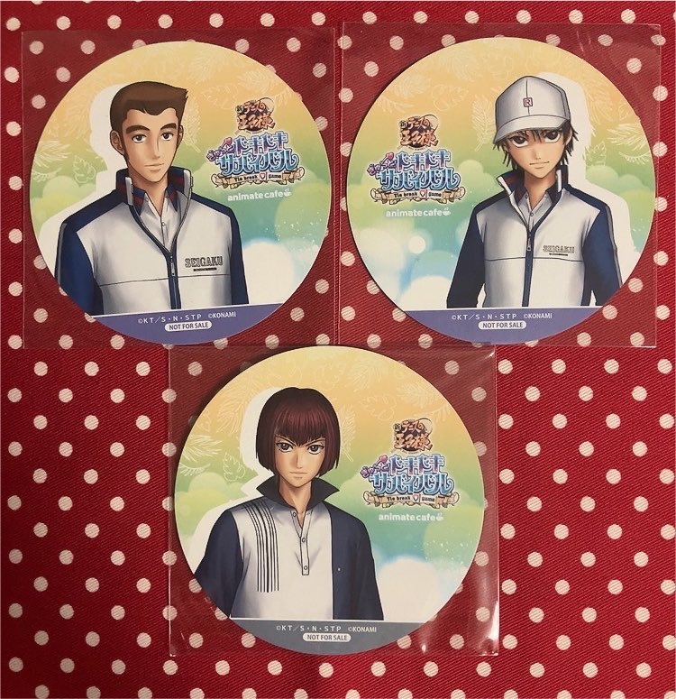 nanatsuno_you's tweet photo. 【交換】テニプリ テニスの王子様 学プリ ドキサバ アニカフェ コースター グラッテ

譲→越前、河村、向日

求→不二(友人分)、跡部

不二は友人代行で探しております
郵送希望
検索からでもお気軽にお声掛けください https://t.co/JDb8SNXDN4
