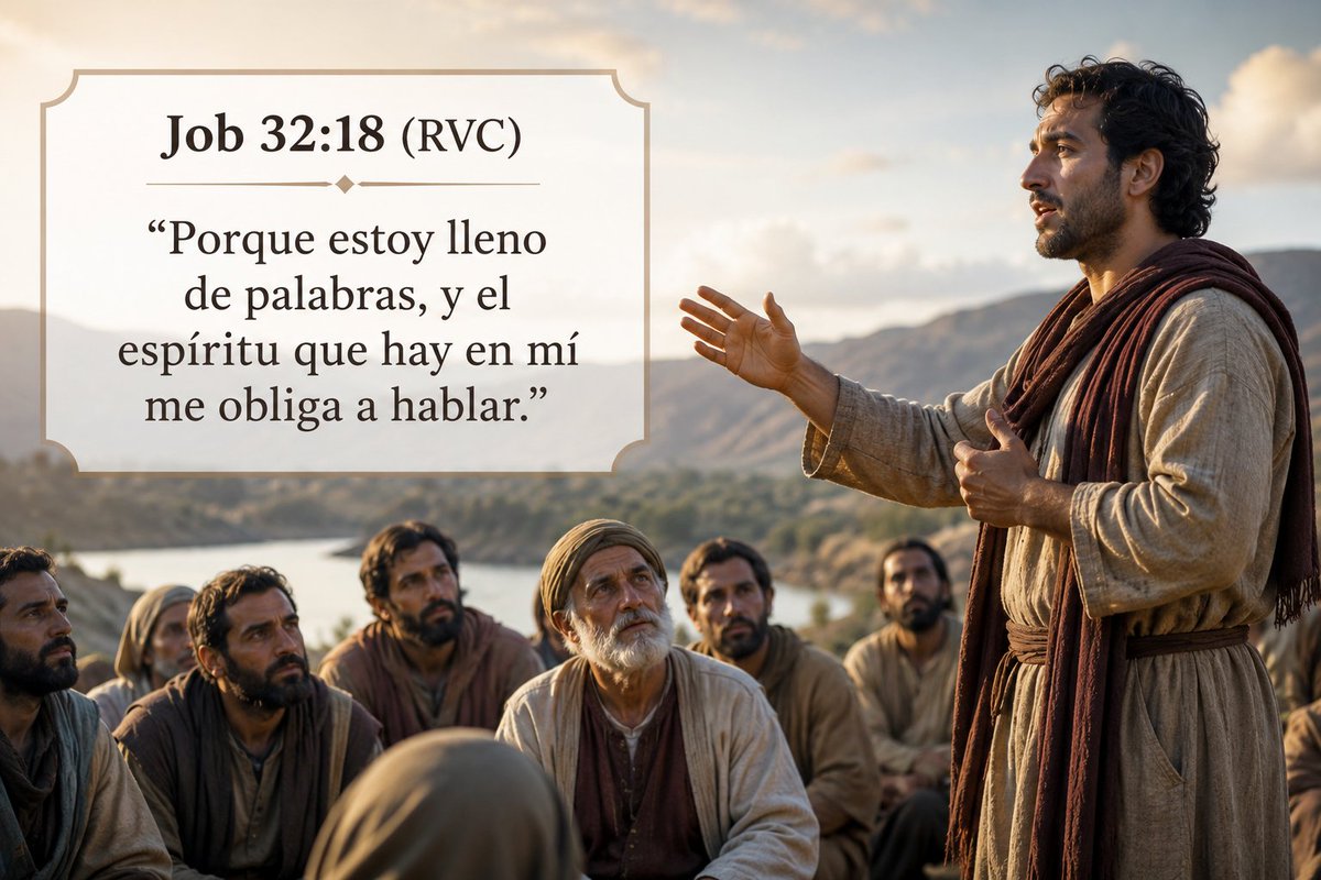 GPherez's tweet photo. Eliú, se siente compelido al hablar sin lisonjas. Demuestra que la verdadera sabiduría no depende exclusivamente de los años acumulados, sino del hálito del Todopoderoso; no obstante aunque defiende la legitimidad de la justicia de Dios, dejará aún lado la misericordia hacia Job https://t.co/S2IGYgRQzF