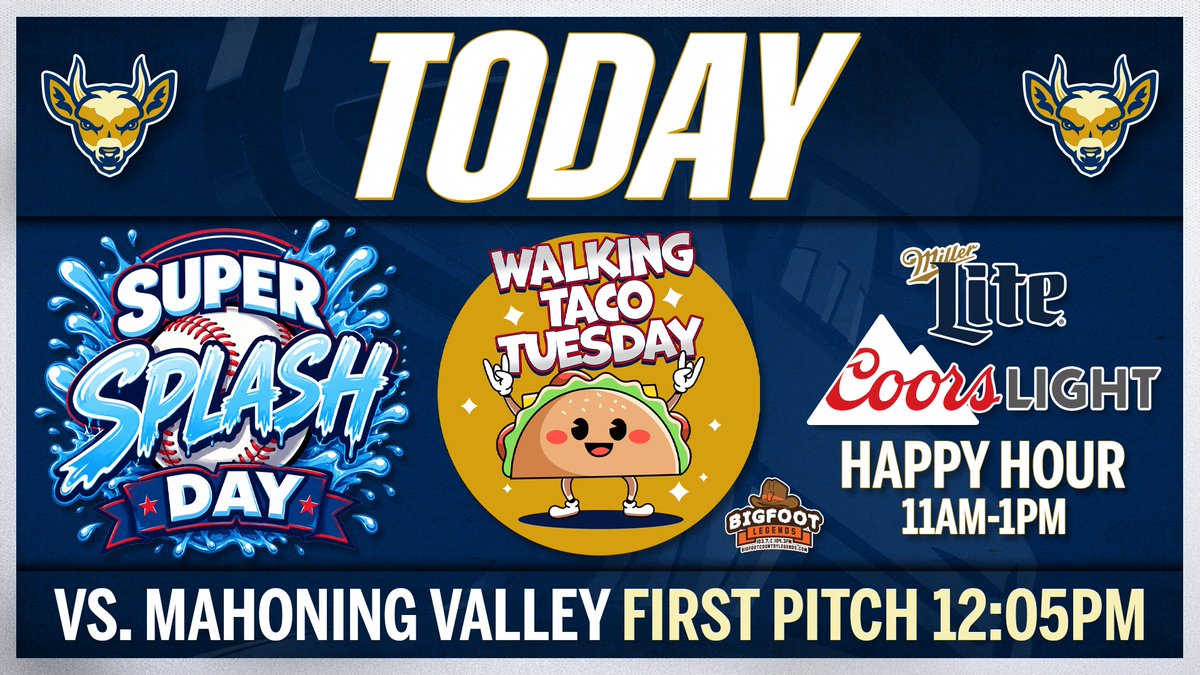 SCSpikes's tweet photo. It's the only scheduled day game of the 2026 home slate on Super Splash Day as the Spikes face @mvscrappers at 12:05 pm!
Ike's Kids Zone turns into the Splash Zone for youngsters, and our big kids can enjoy a long lunch at the ballpark! 
Get tix now at https://t.co/5qzOYxWffn! https://t.co/H5rrBWG0kK